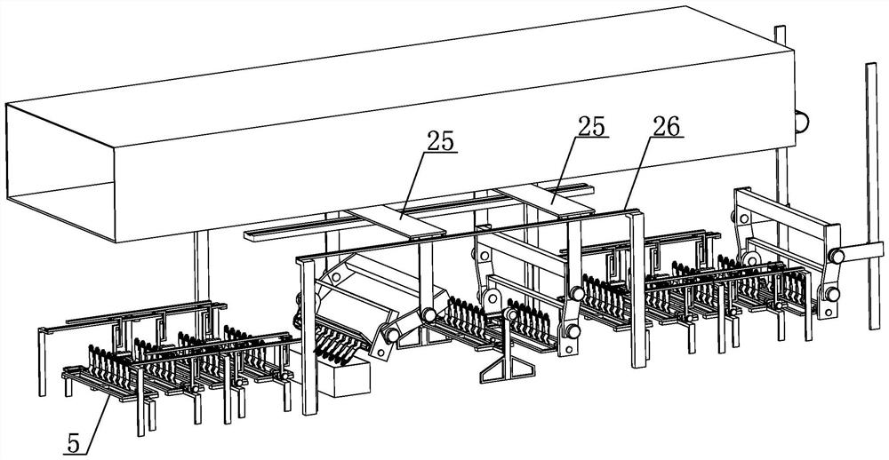 Glove gum dipping production line and control method thereof