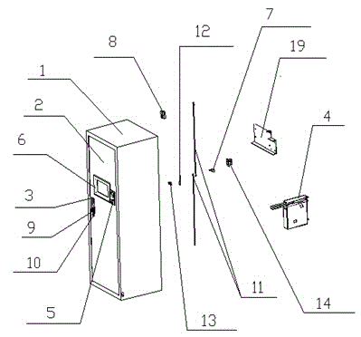 Combined cabinet