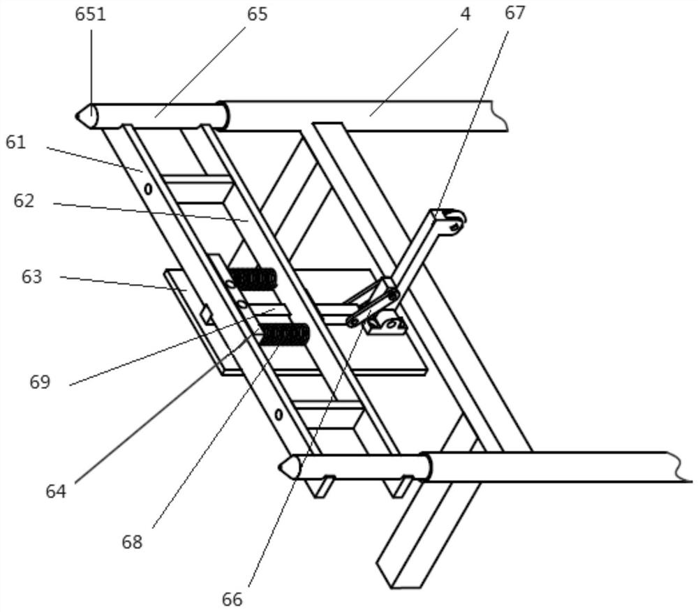 A kind of mountain rail transportation system