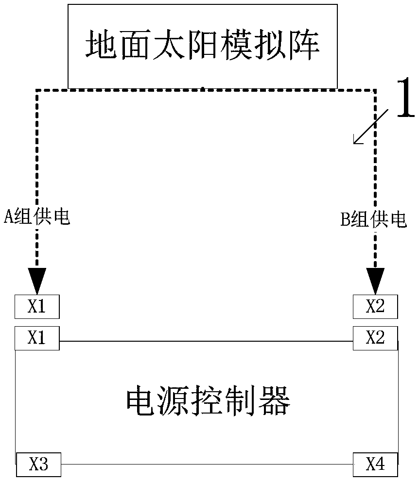 Method for testing transmission path performance of solar array driving mechanism