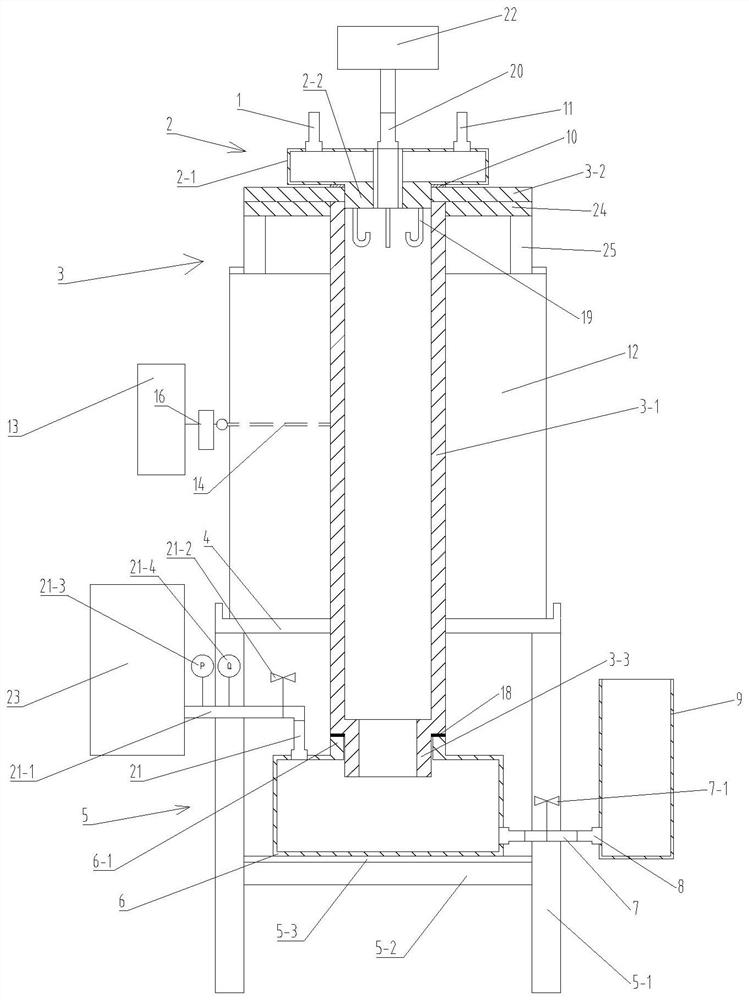 Ultrahigh-temperature water vapor oxidation corrosion device and method for evaluating zirconium alloy coating layer