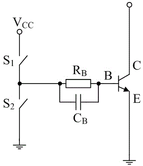 Buck type dual-power-supply silicon carbide bipolar junction transistor drive circuit and control method thereof