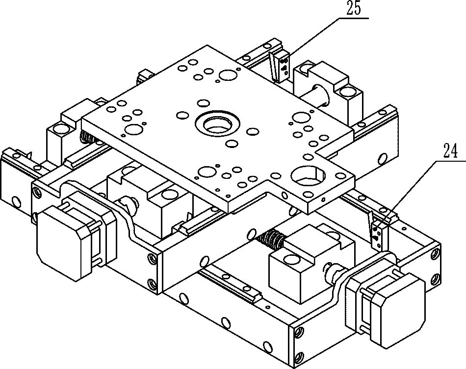 Three-dimensional mobile platform and ICP torch tube positioning device applied therewith