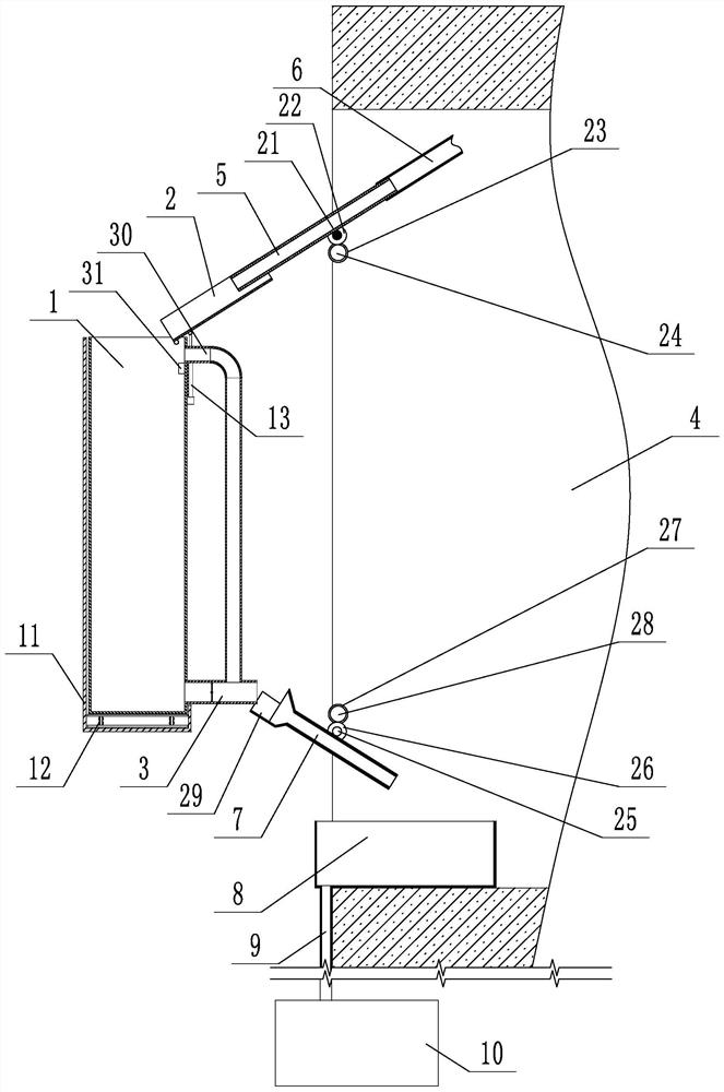 Car counterweight with weight capable of being adjusted in stepless mode