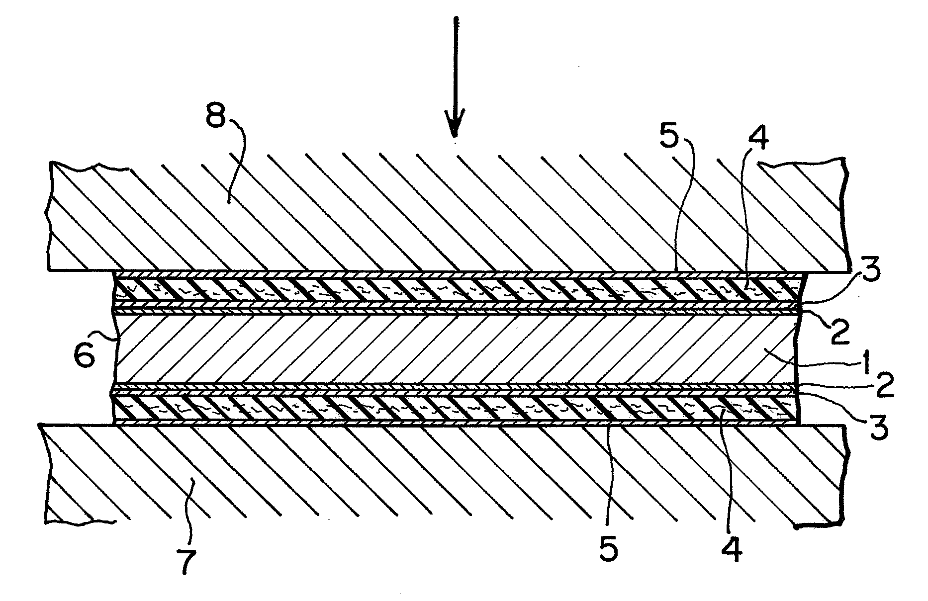 Gasket material and method for manufacturing the same