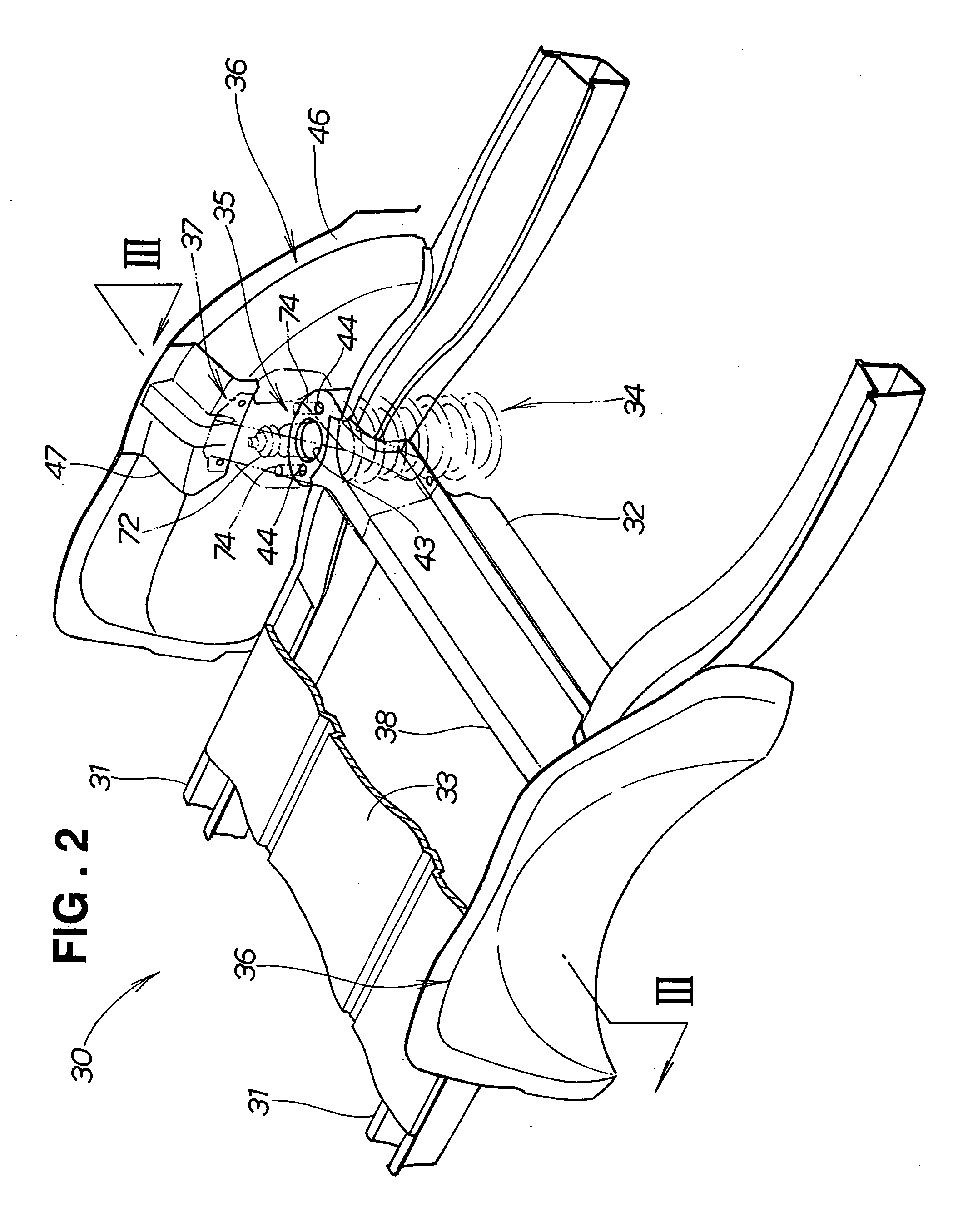 Vehicle rear body structure