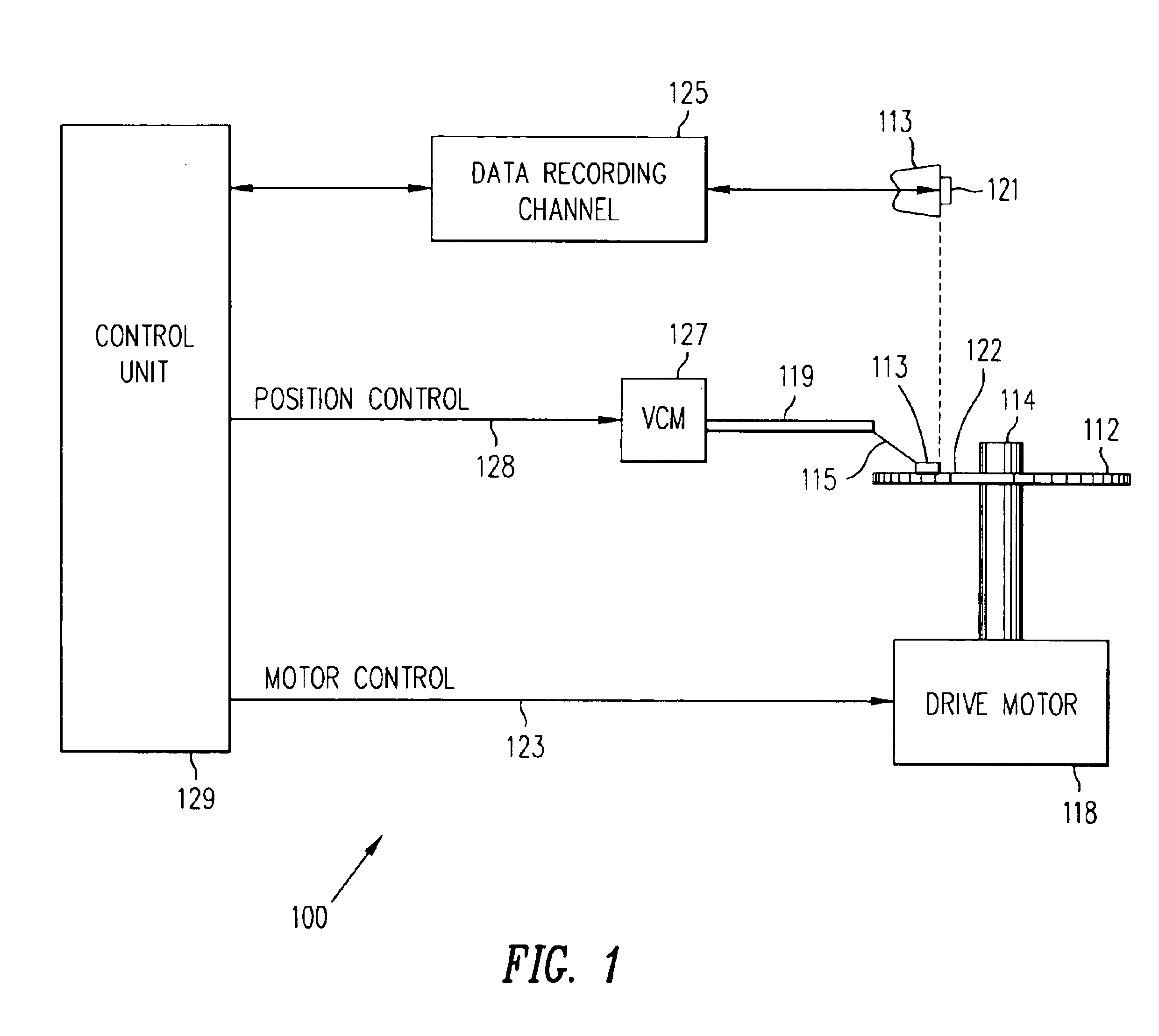 Thermally assisted magnetic recording system and method of writing using magnetic and thermal gradients