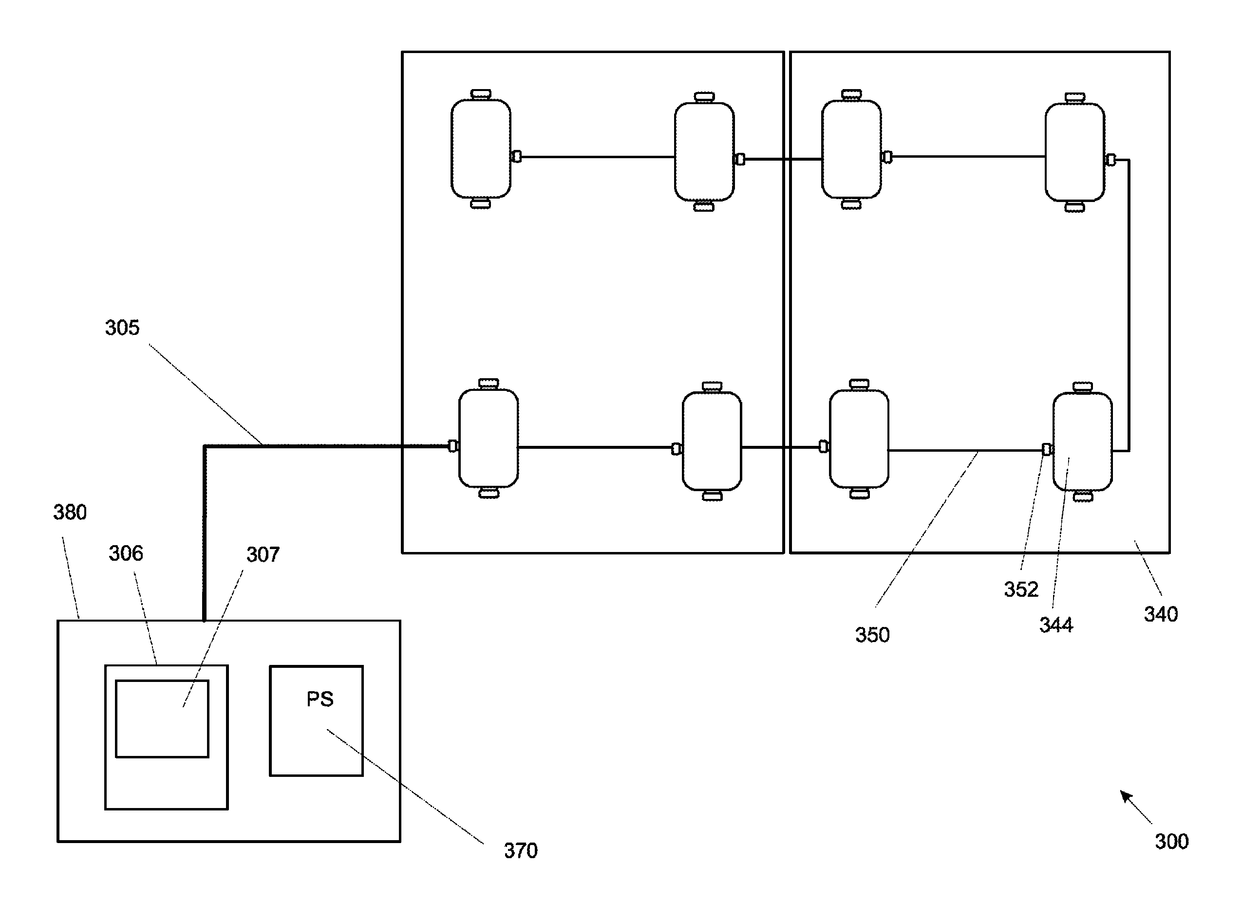 Multiple force-measuring device, force-measuring module, and method for monitoring a condition of the multiple force-measuring device