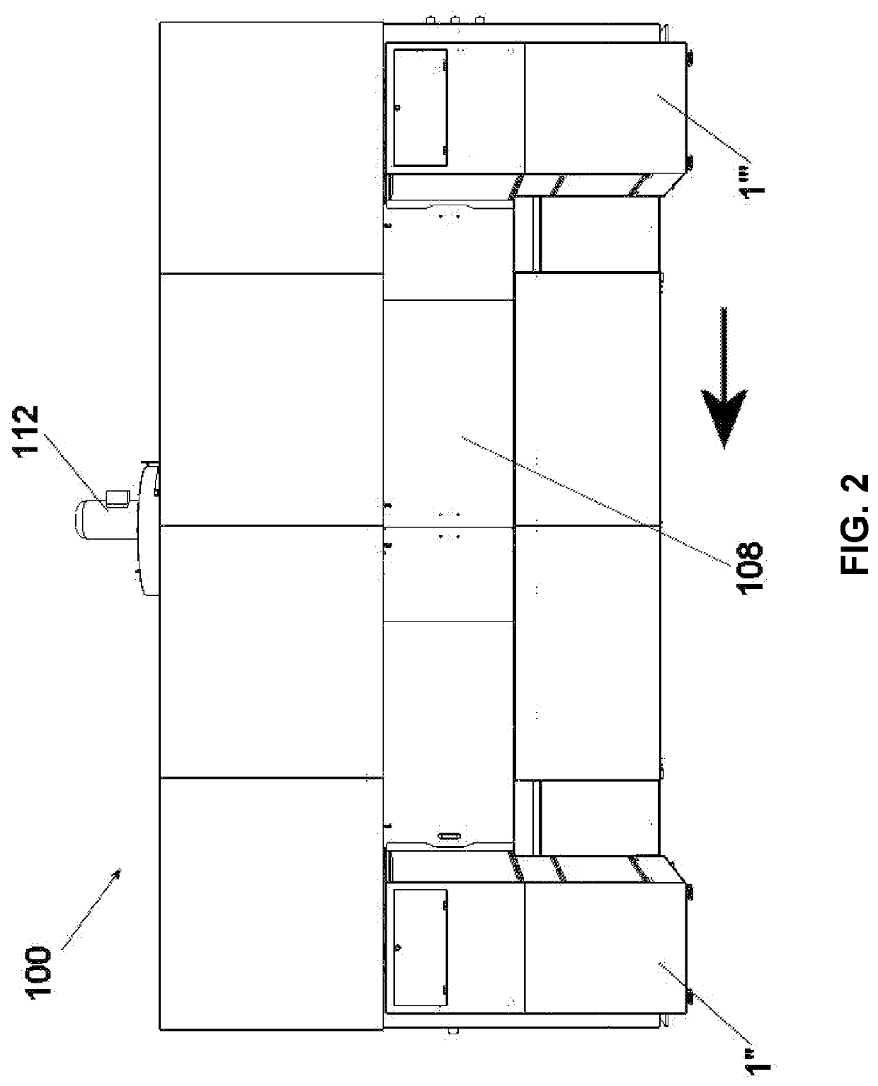 Cleaning station for cleaning the spraying guns in a spray booth, and method