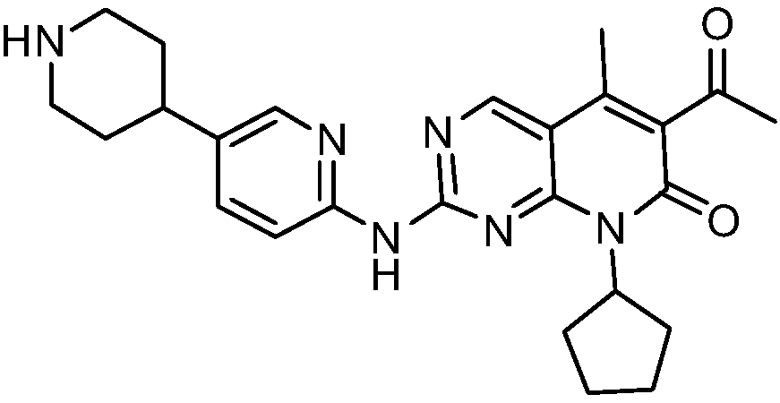 A crystalline form of a cyclin-dependent protein kinase inhibitor and a preparation method thereof