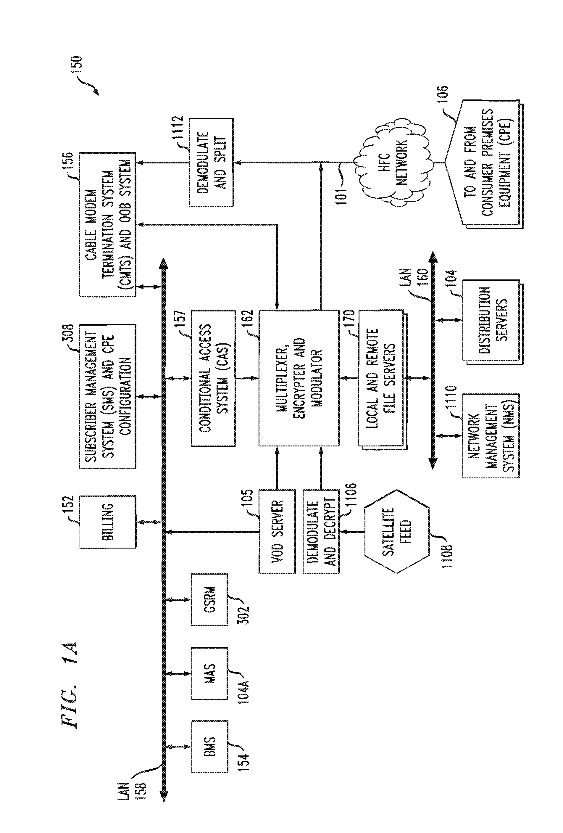 Quality feedback mechanism for bandwidth allocation in a switched digital video system