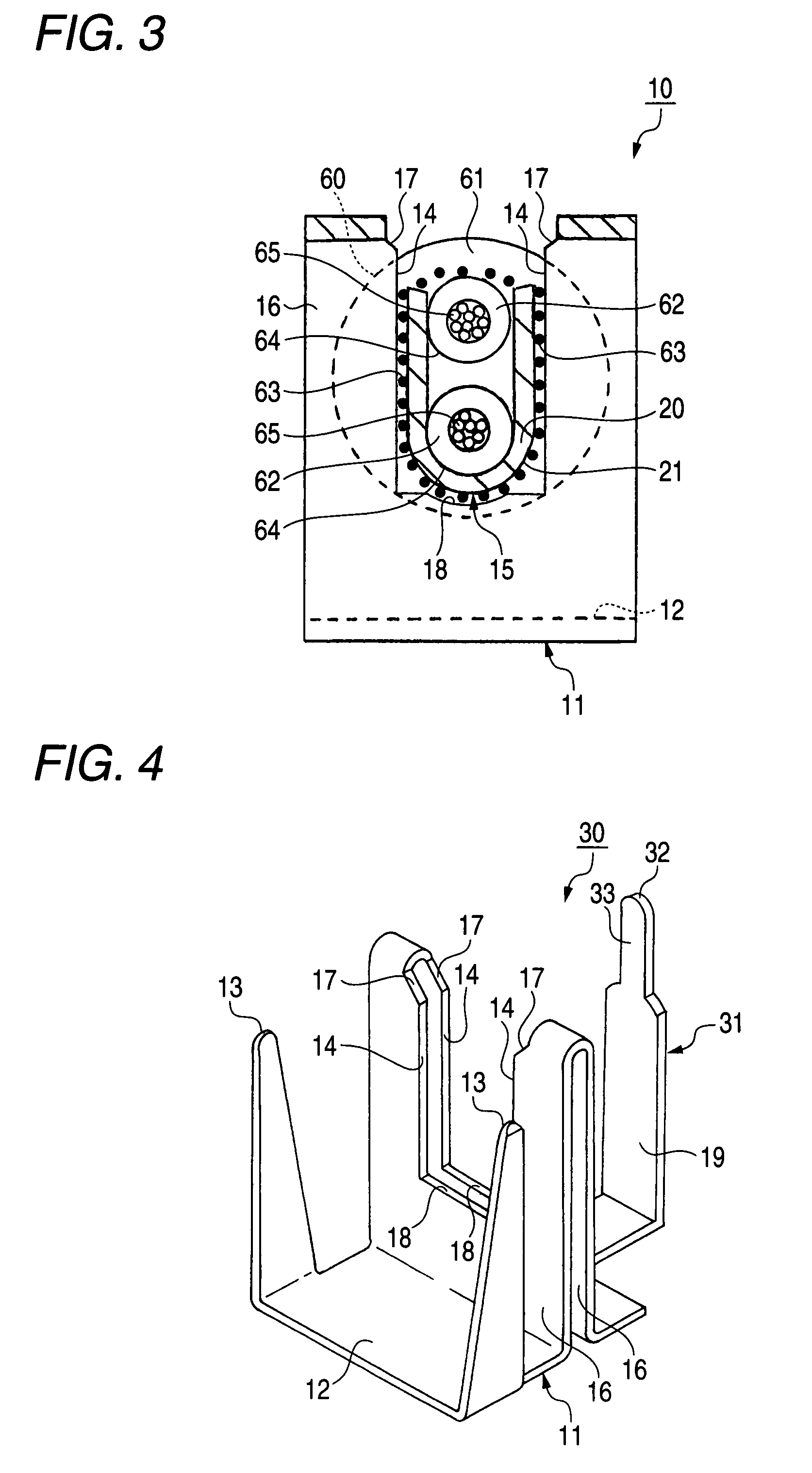 Shielded cable connecting structure