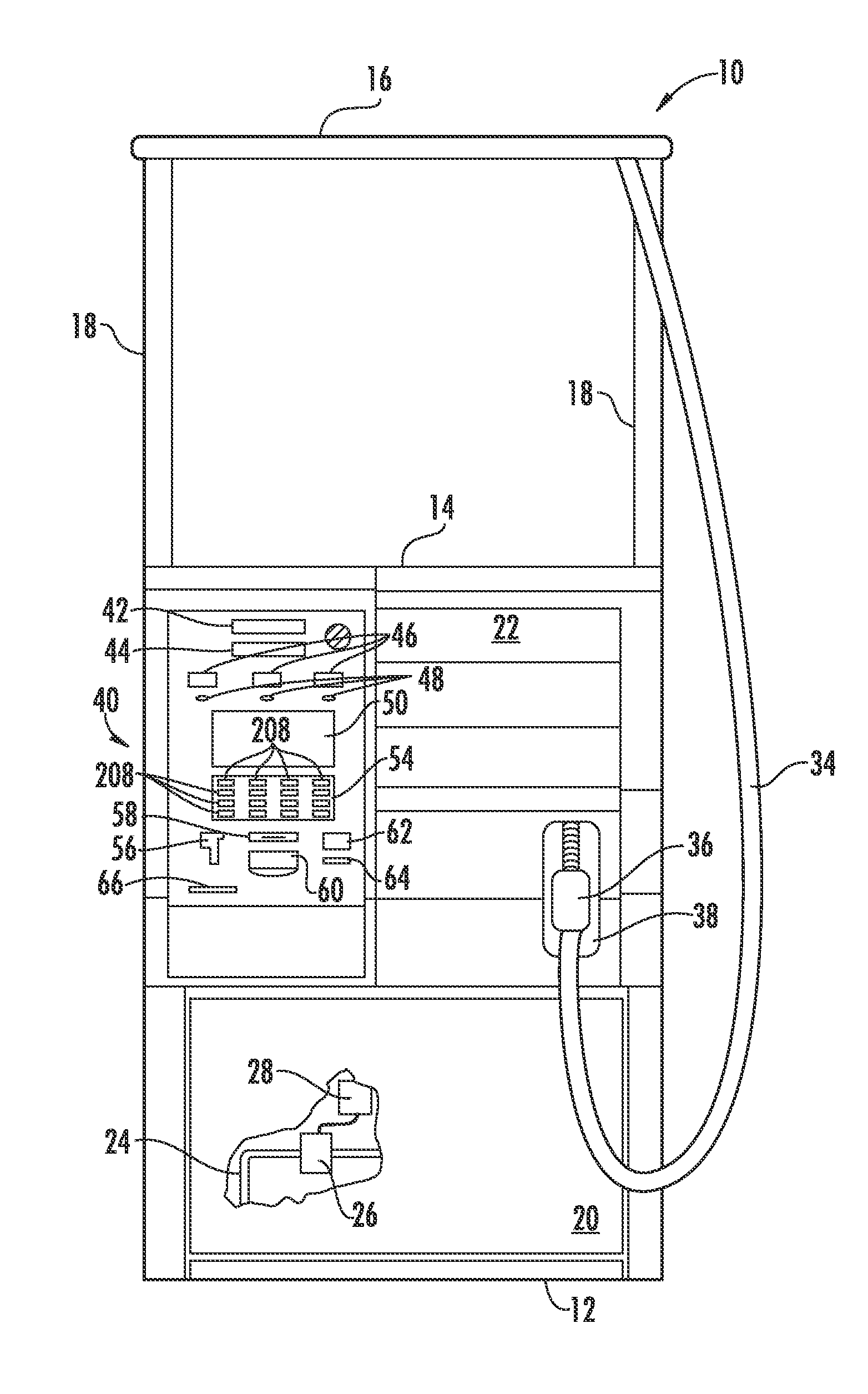 Fuel dispenser user interface