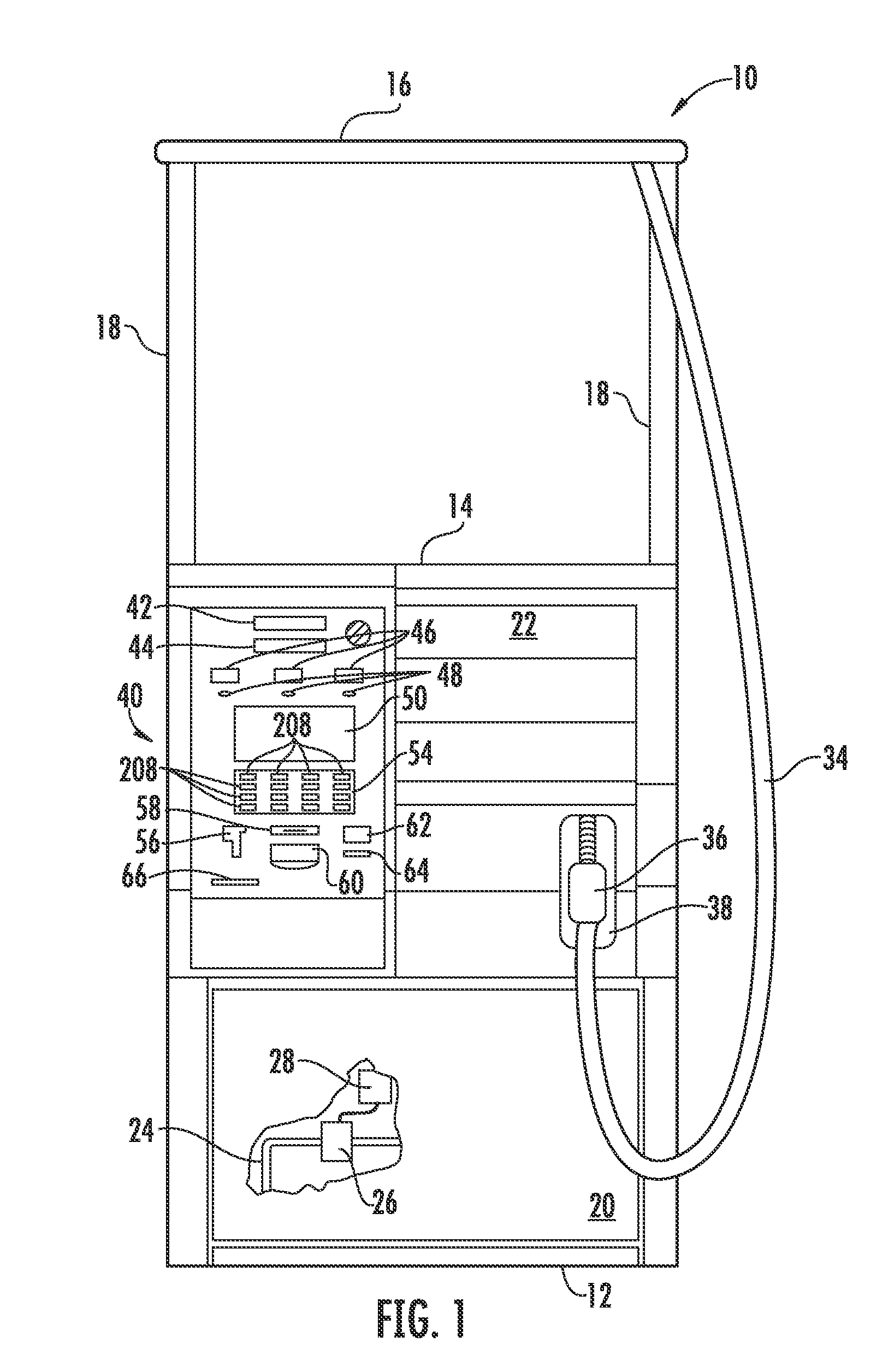 Fuel dispenser user interface