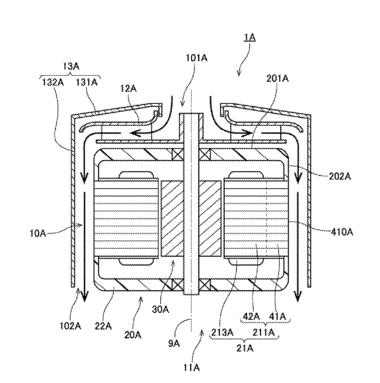 Centrifugal blower and vacuum cleaner