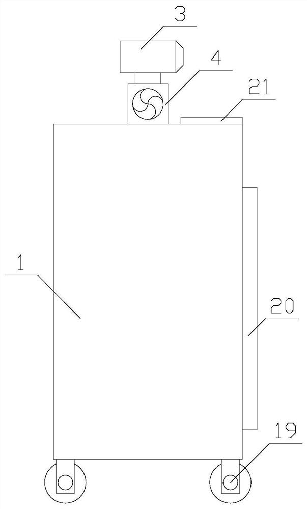 Anti-blocking type paint spraying equipment for automobile production