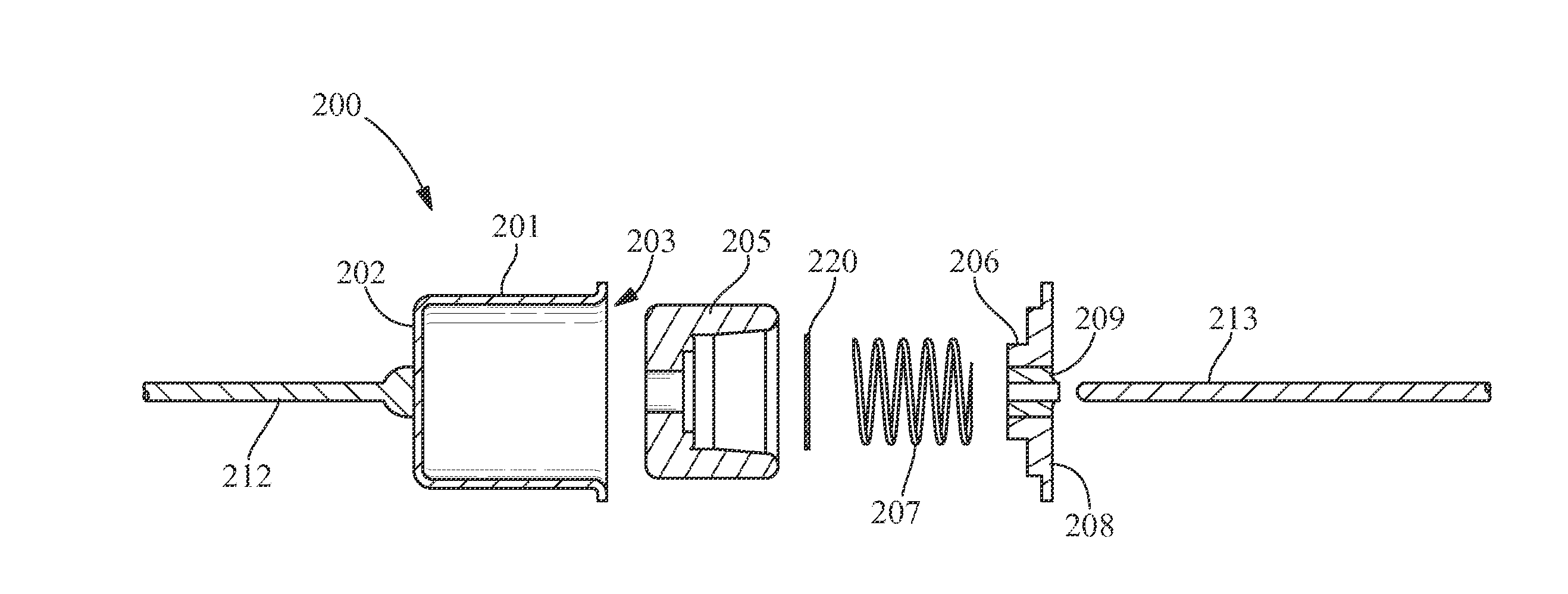 Spring contact, inertia switch, and method of manufacturing an inertia switch