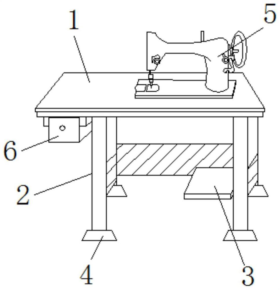 Sewing and trimming device for clothing manufacturing and using method