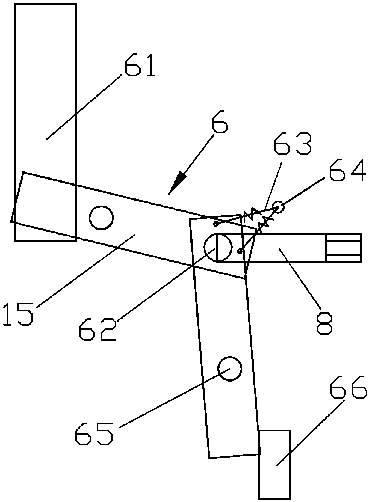 Integrated handcart with phase testing function and bus grounding function for high-voltage switch cabinet