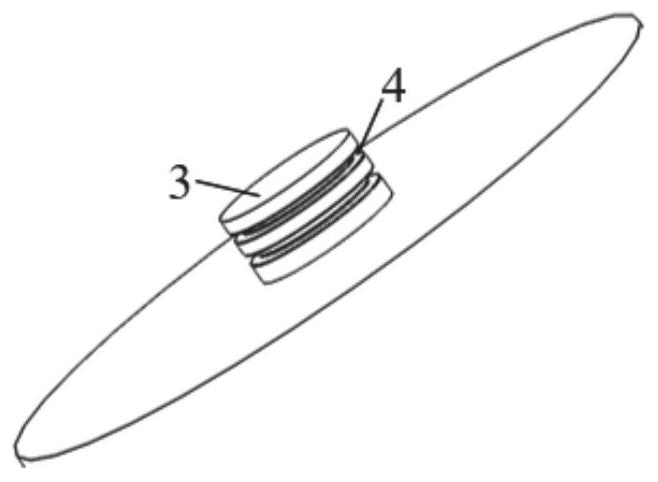 Riveting-assisted rotary friction welding process for dissimilar metal bar and application