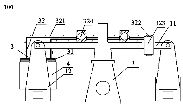 Centrifugal simulation system for freeze thawing deformation of water conveyance canal in salty-cold region