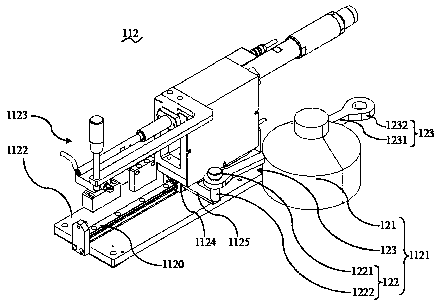 Sliding rail assembling machine