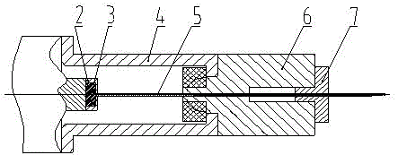 Mechanical intelligent needle thrusting device