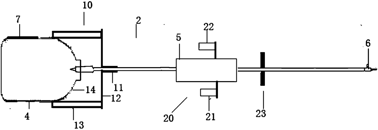 Non-suspended infusion control system and infusion method thereof