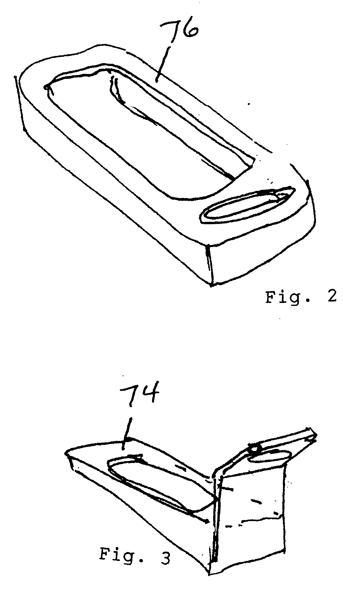 Waste container with hidden slides