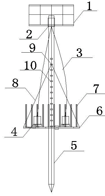 Solar driven integrated attached-alga castle system