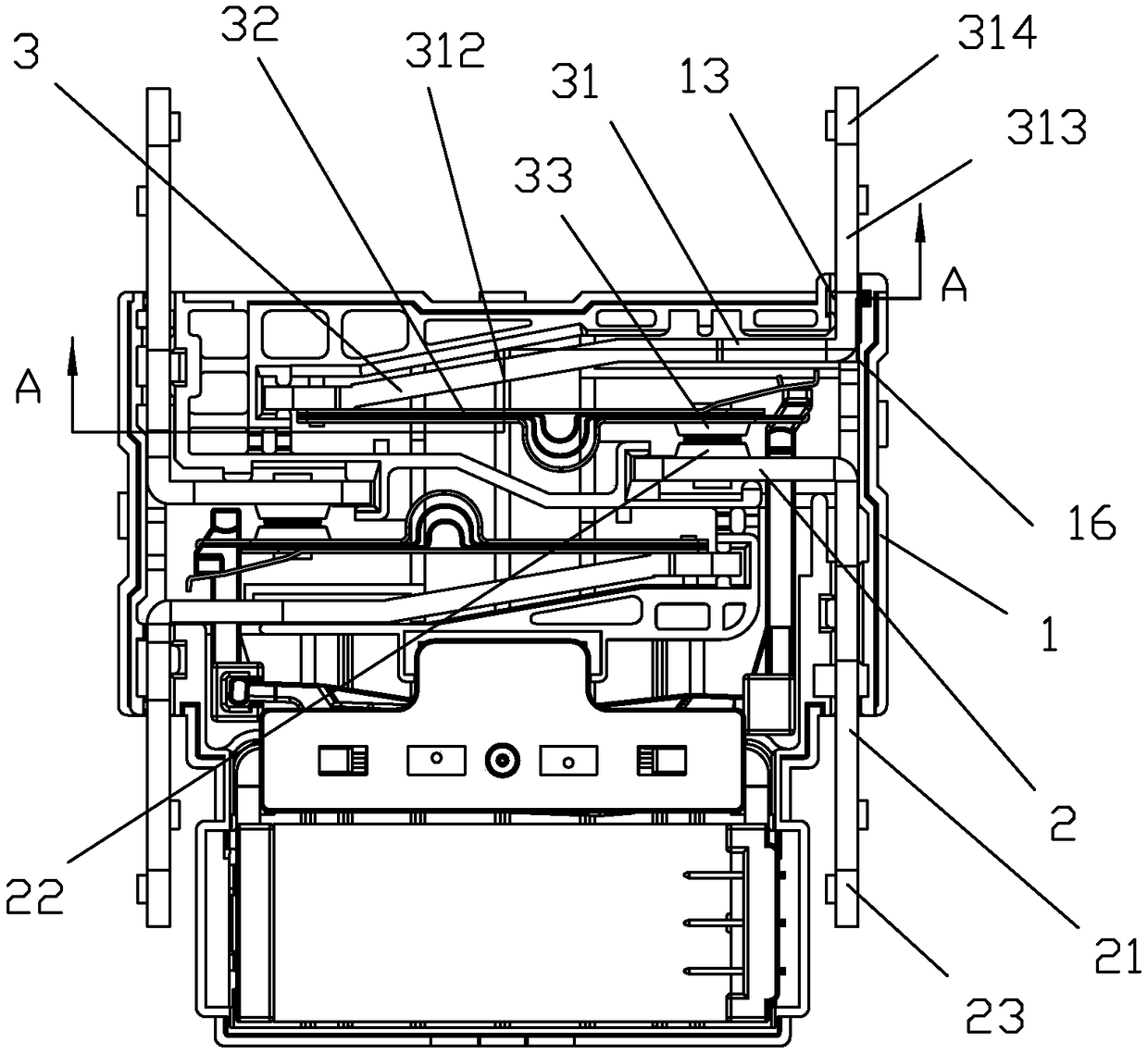 Electromagnetic relay with anti-short circuit function