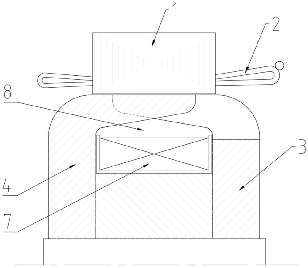 Claw pole type generator