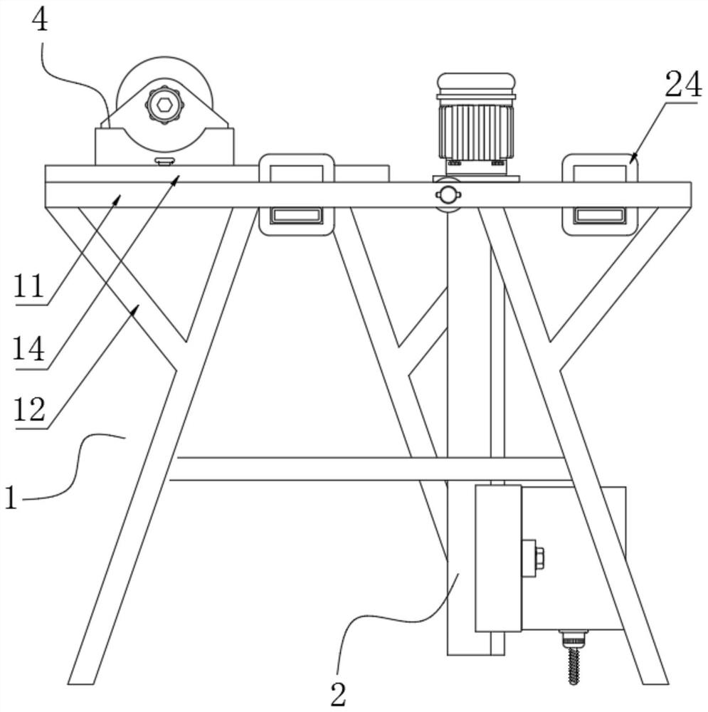 Multi-directional drilling technology based building punching device