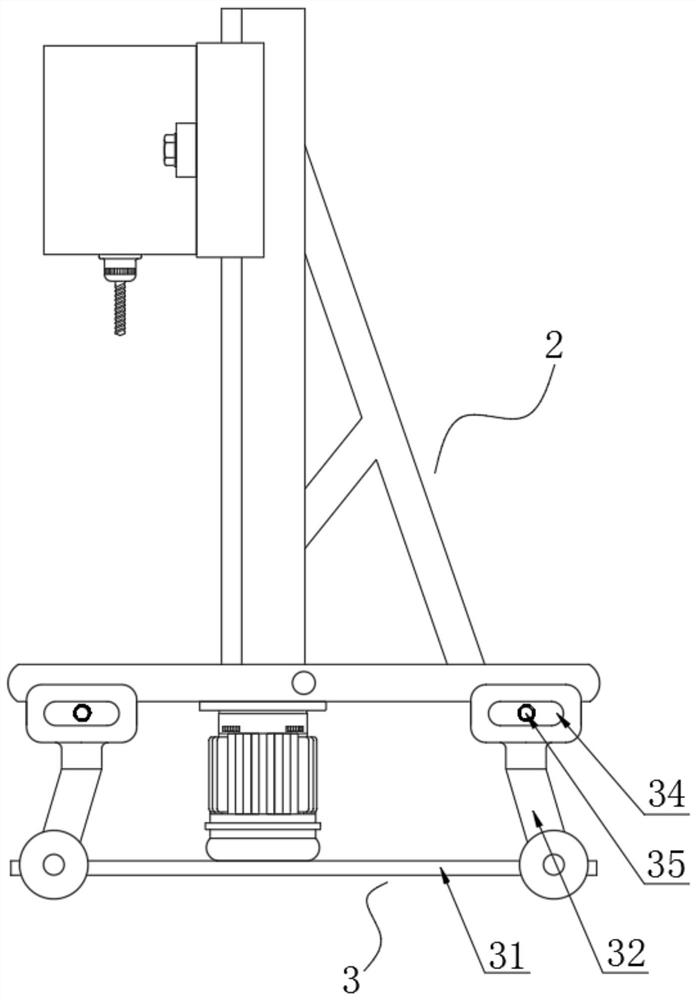 Multi-directional drilling technology based building punching device