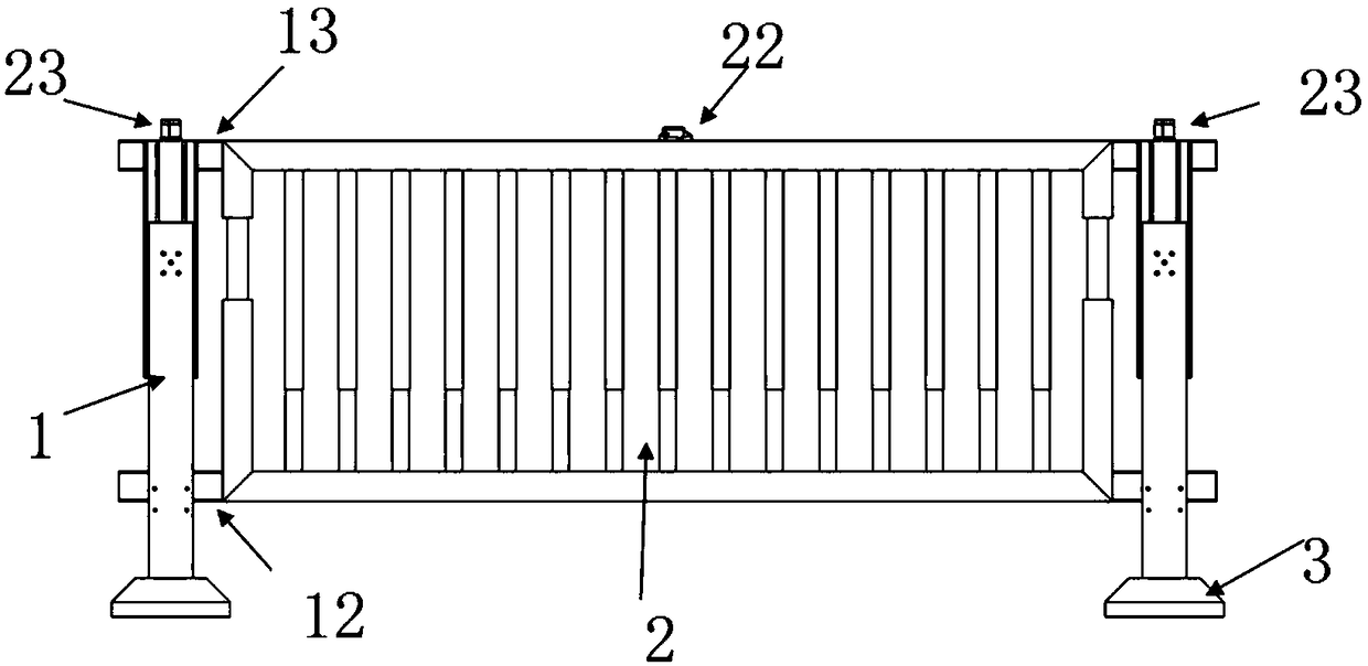 Intelligent liftable anti-climbing guardrail