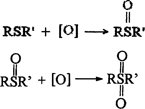 Process of catalyzing oxidizing desulfating for straight distillation diesel oil