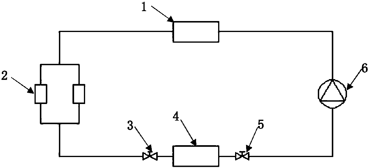 Phase change cold accumulation device