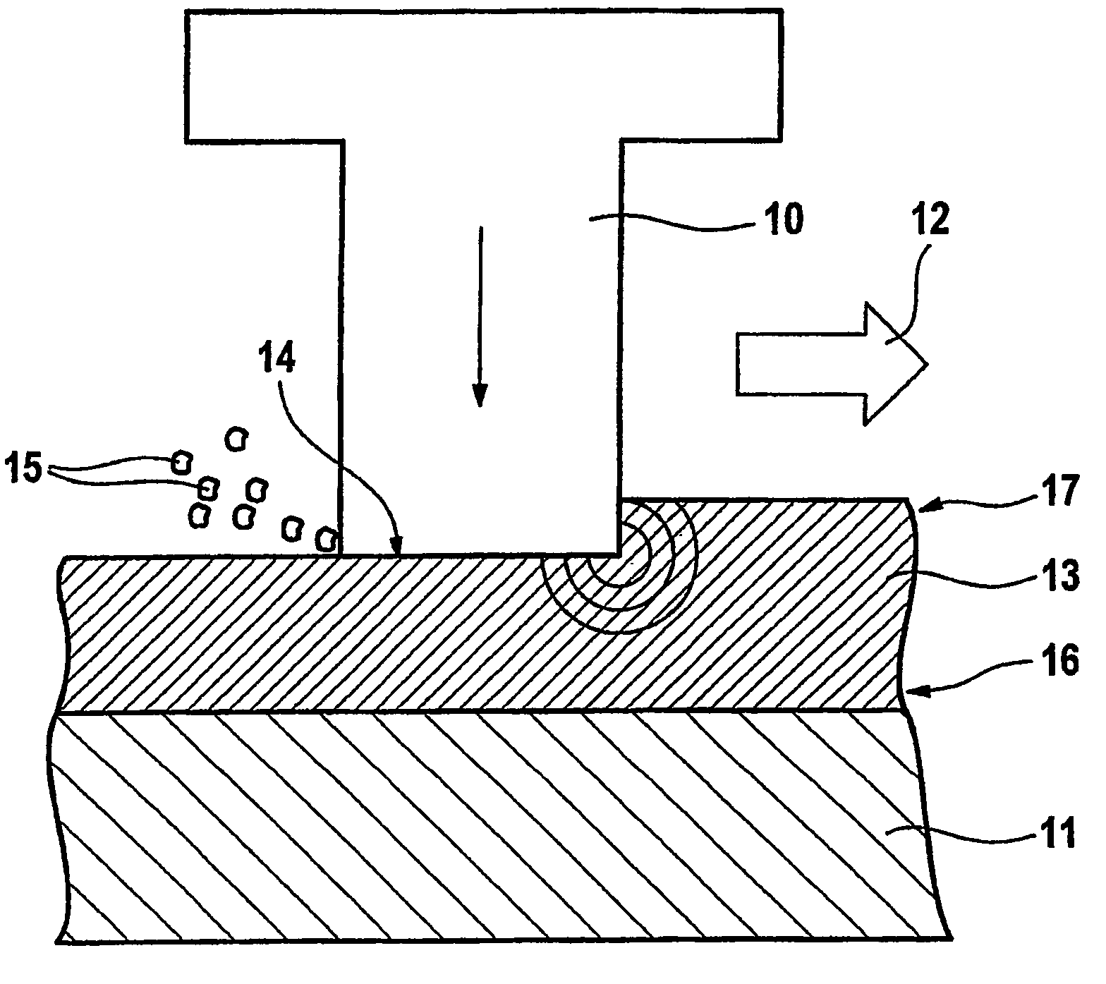 Run-in coating for gas turbines and method for producing same