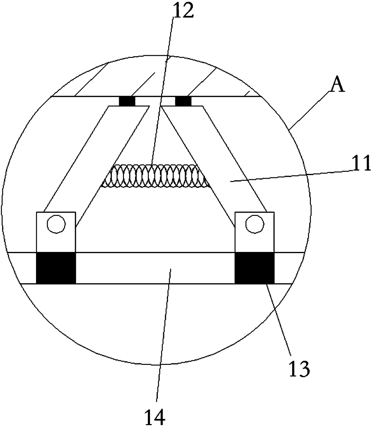 Novel fully automatic clamp spring sleeving device