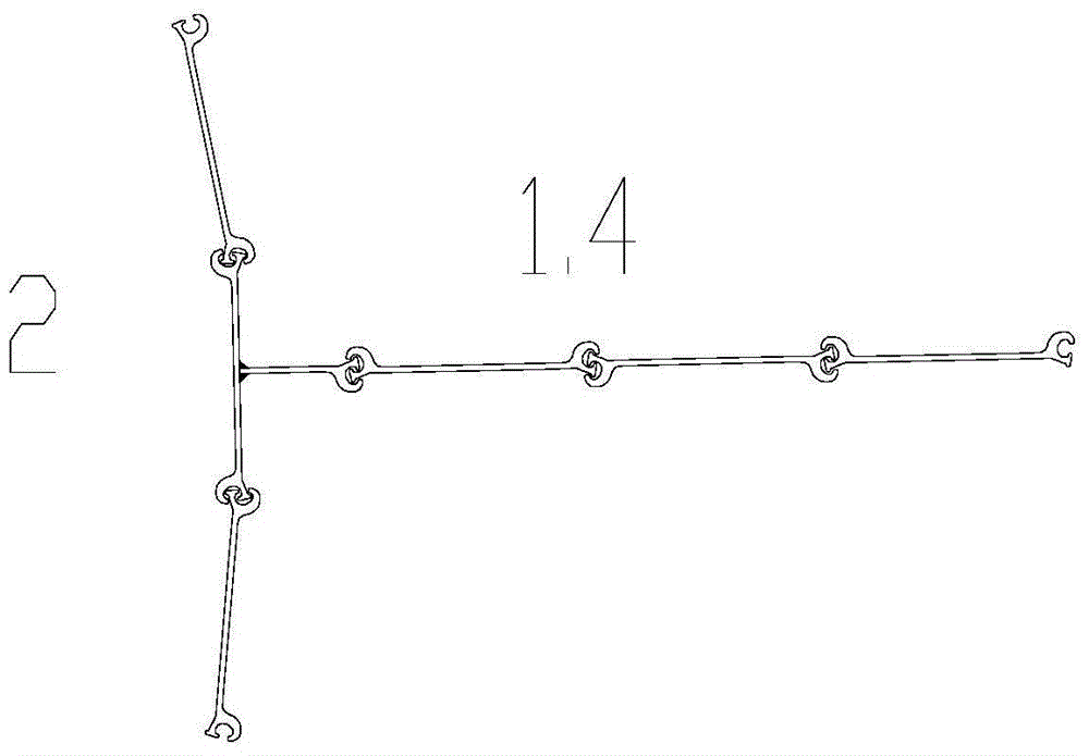 A composite cofferdam structure and its construction method