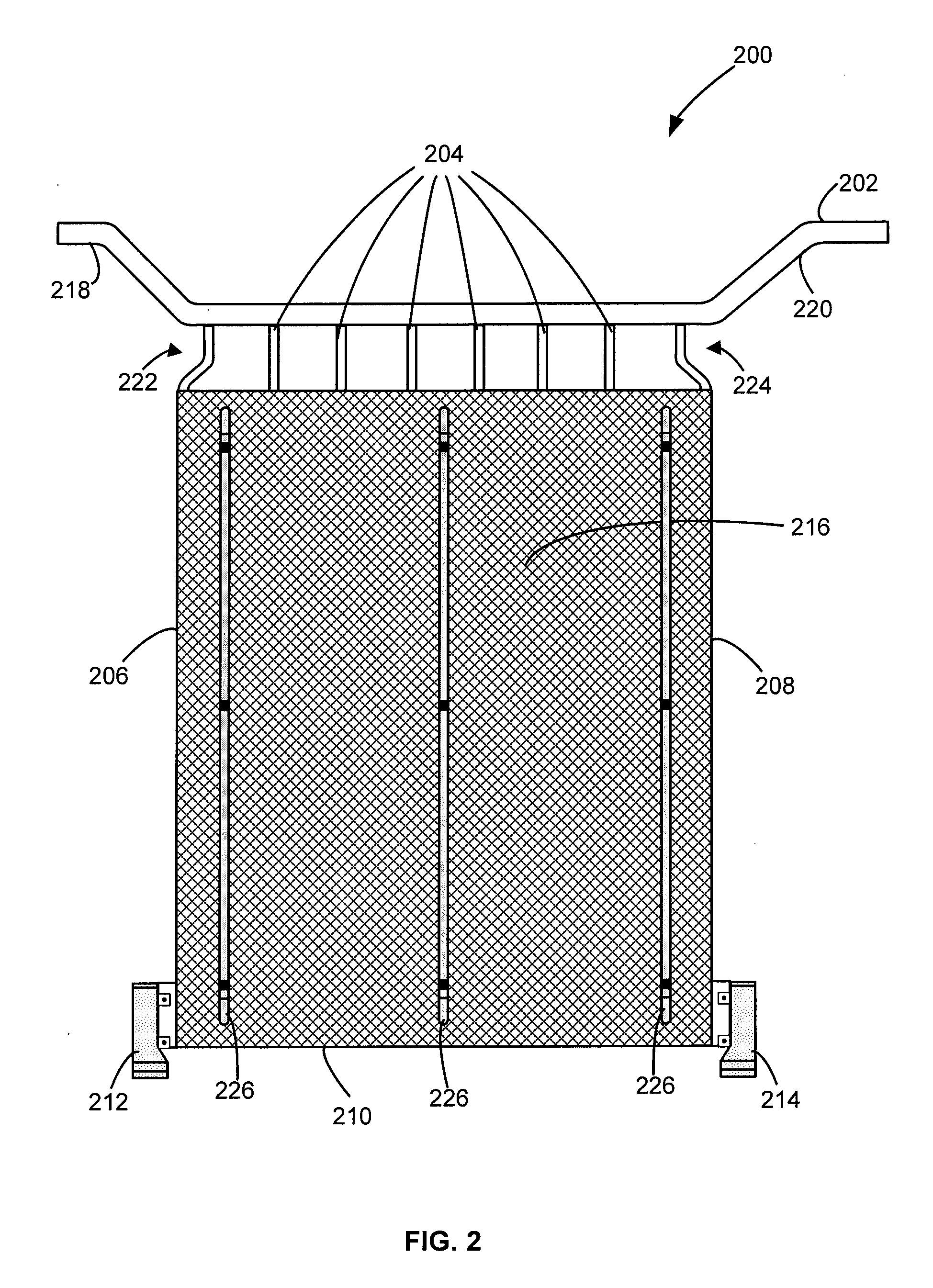 Anode assembly, system including the assembly, and method of using same