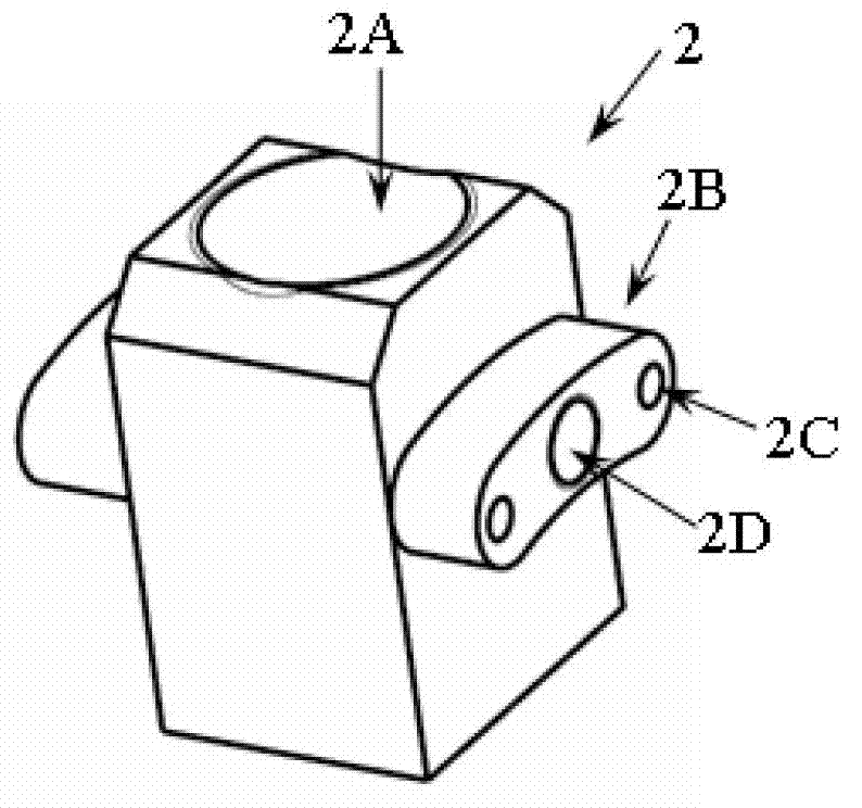 Ultrasonic scanning device and method for detecting R region of inner cavity of composite material structure