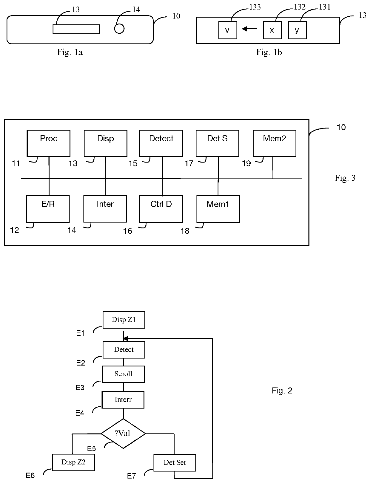 Technique for inputting at least one character by way of a user interface of an electronic device