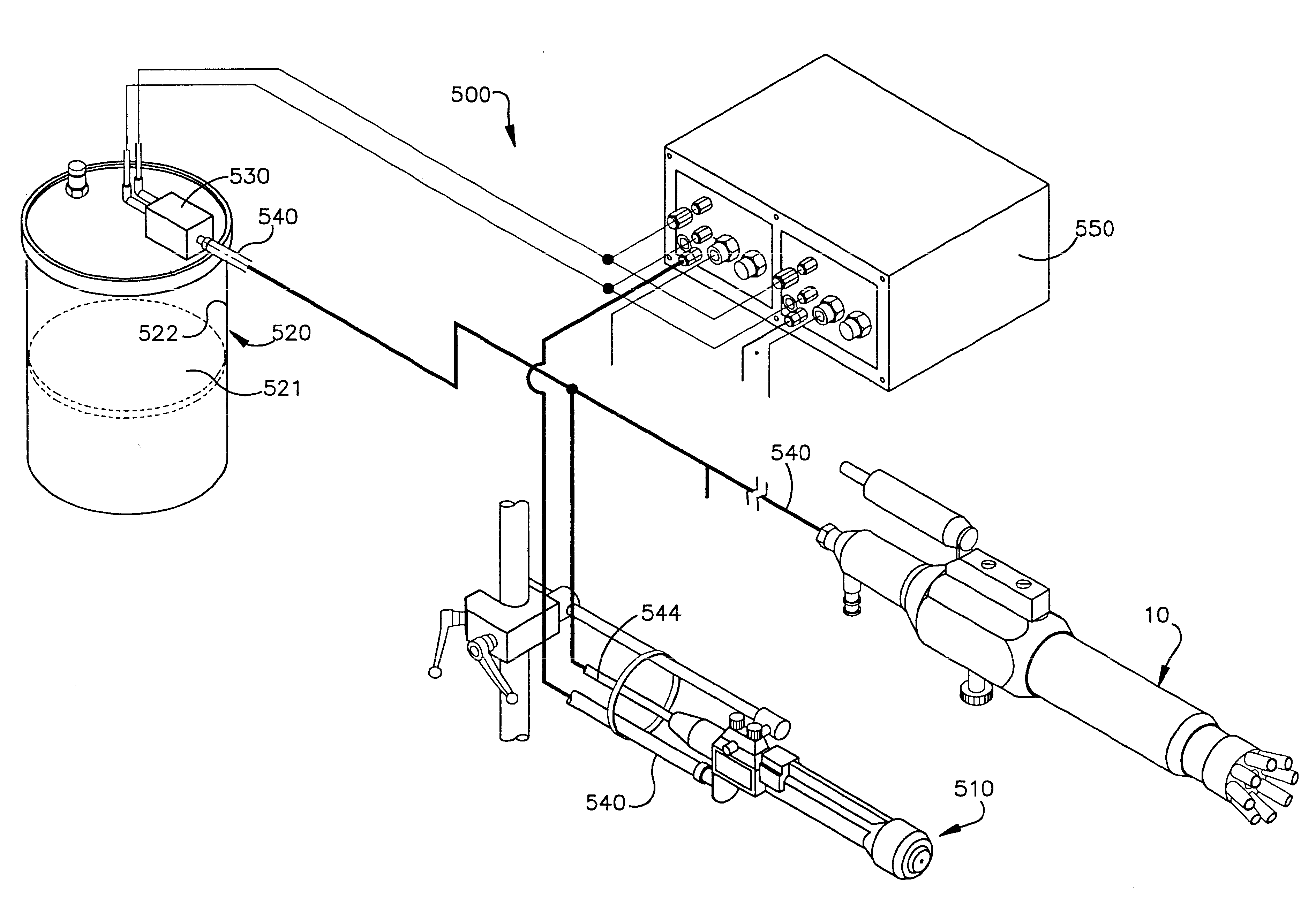 Unipolarity powder coating systems including improved tribocharging and corona guns