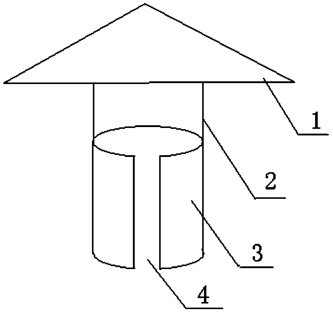 Anti-ejection rain blocking cap