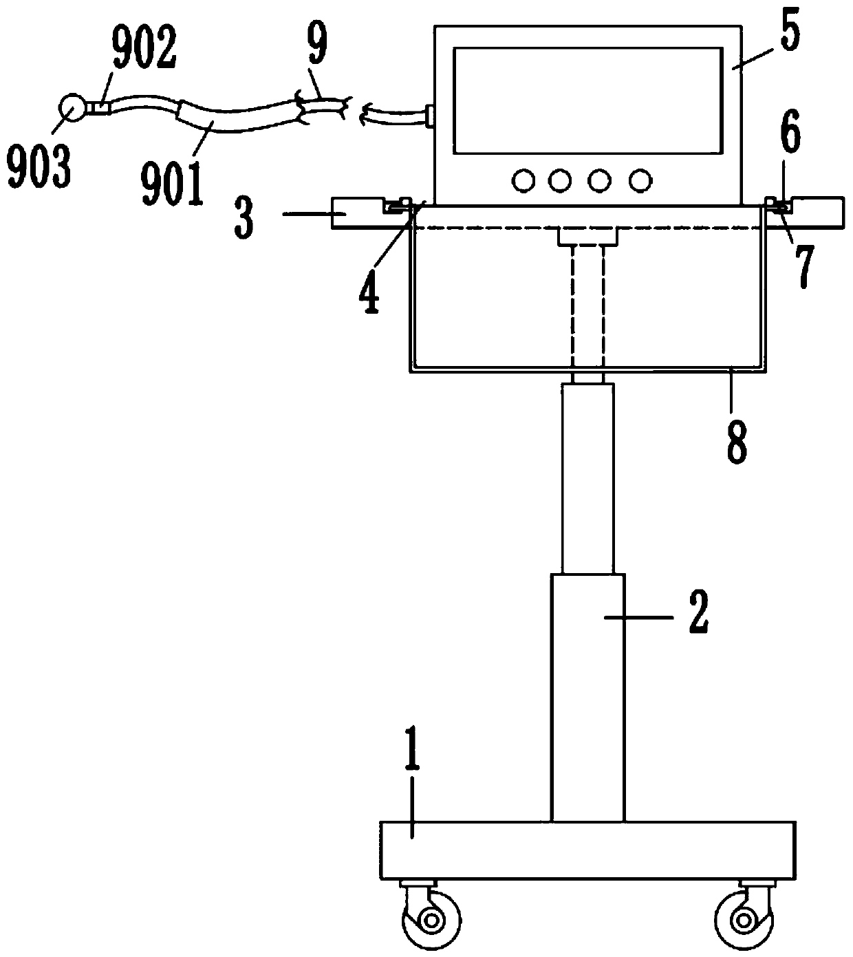 Gastroenterological intraesophageal intubation detection device