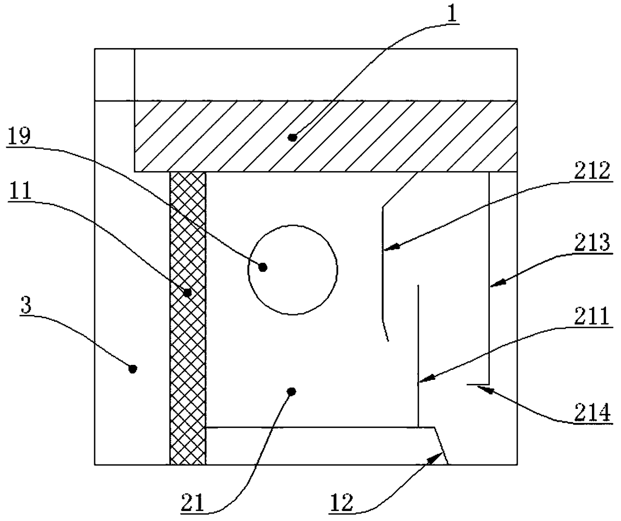 Multistage water spinning paint spraying cabinet