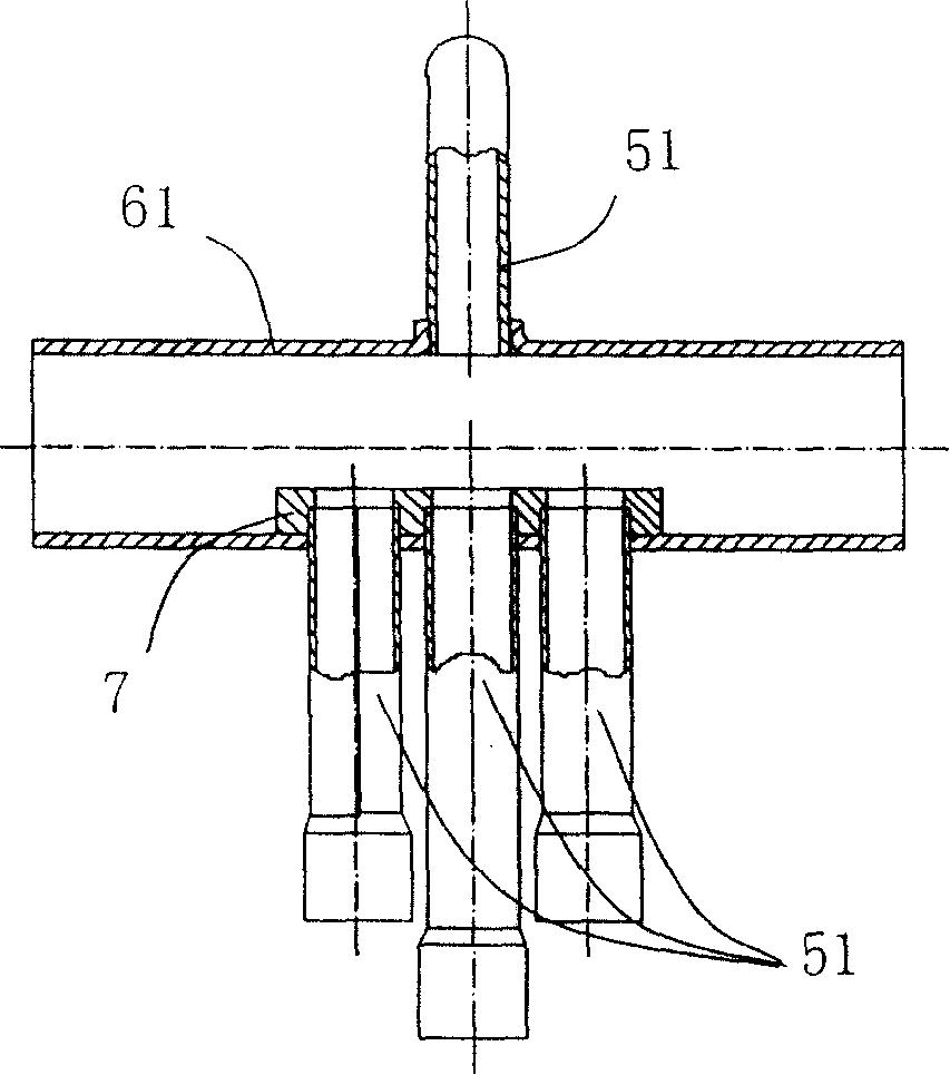 Four-way reversing valve for heat pump air conditioner