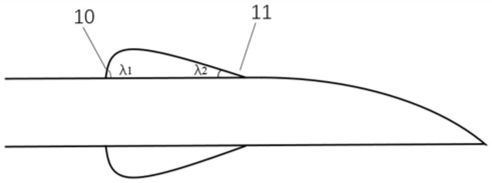 A flexible nail and system for internal fixation of proximal humeral fracture