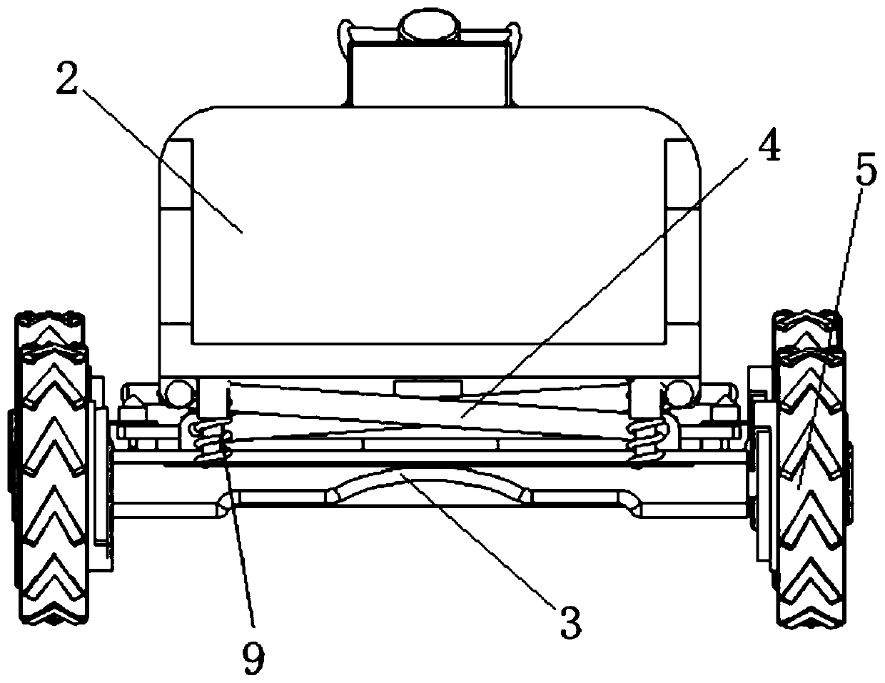 Novel cargo transport car structure